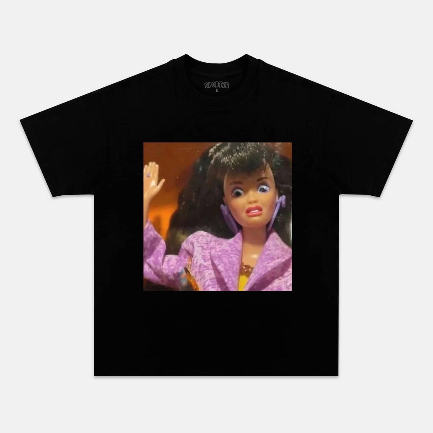 MOOD DOLL GIRL MEME T-SHIRT