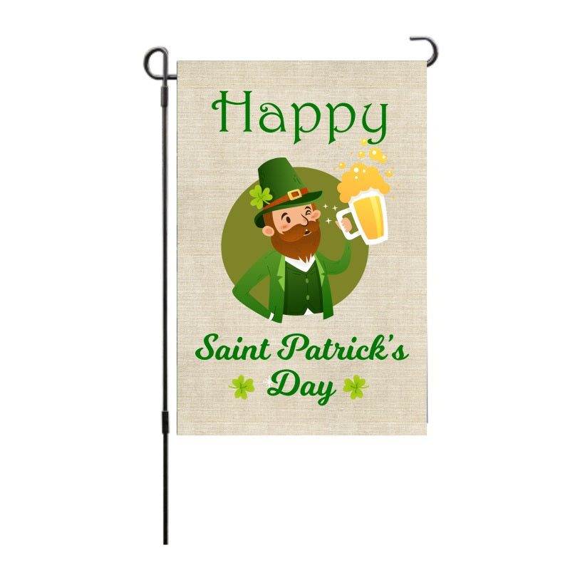 2025 St. Patrick's Day Garden Flag Spring