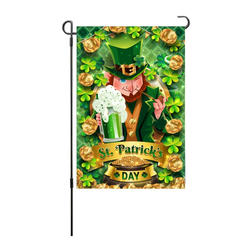 2025 St. Patrick's Day Garden Flag Spring