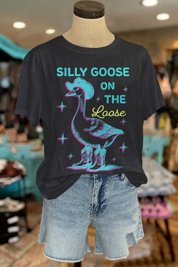 Cowboy Silly Goose T-shirt